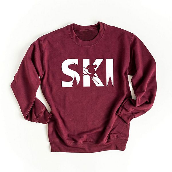 

Свитер Ski with trees Simply Sage Market, Maroon