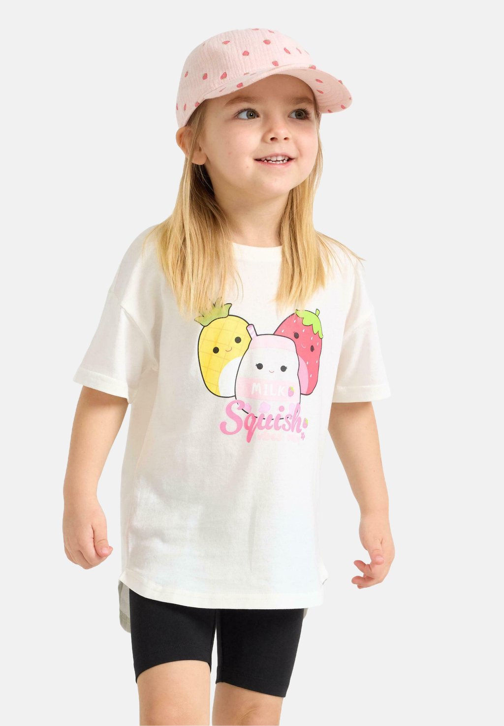 

Футболка с принтом SQUISHMALLOWS Lindex, белый