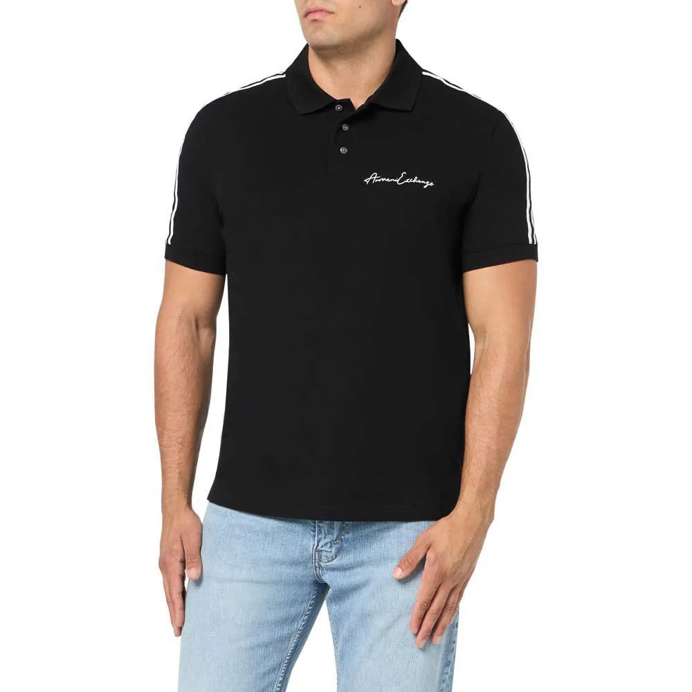 

Поло Armani Exchange 8NZFSG_ZJ81Z, черный