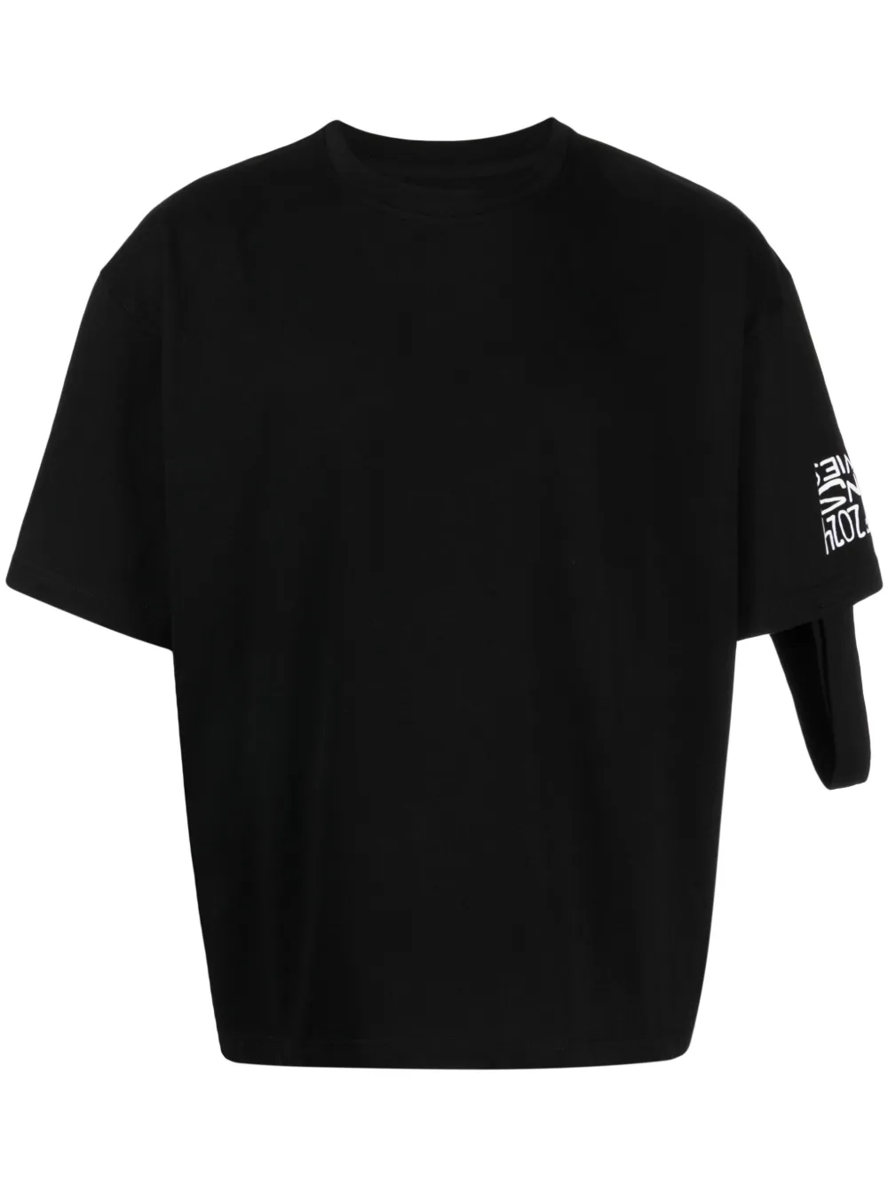 

Футболка с надписью Natasha Zinko, черный