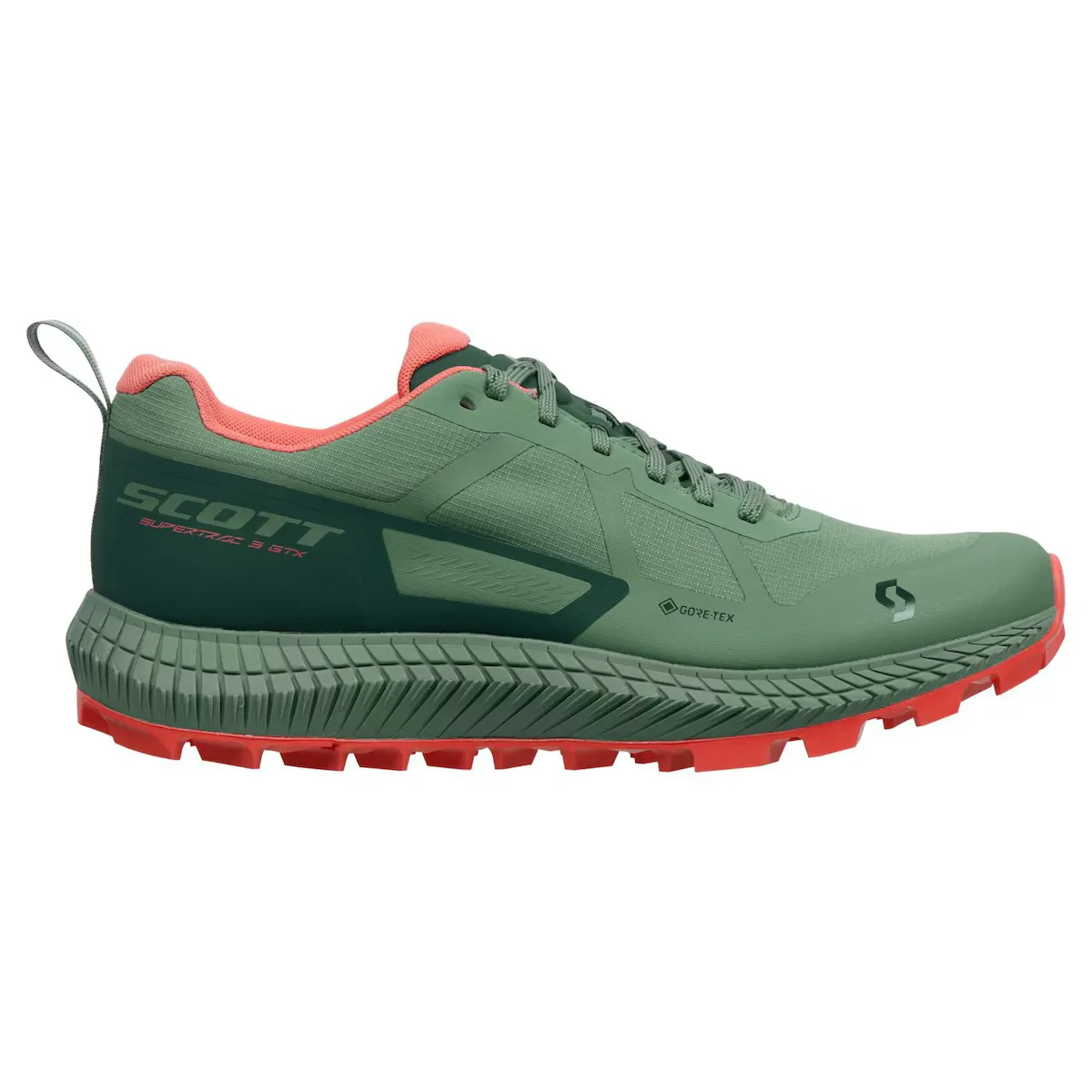 SUPERTRAC 3 Gore Tex Scott Женские кроссовки для бега по пересеченной местности, зеленый