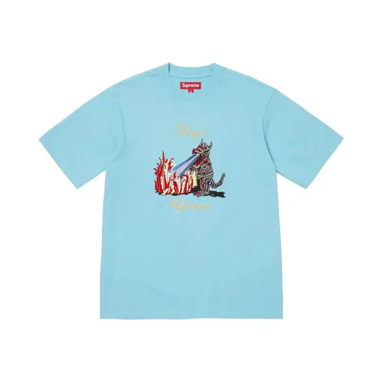 Футболка с коротким рукавом Supreme Monster, синий