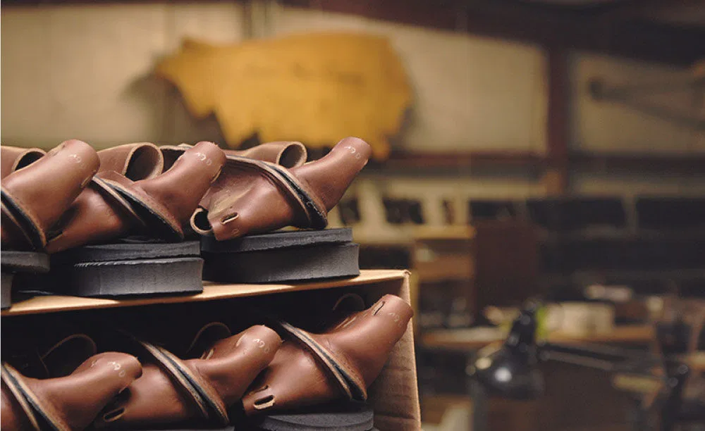 Мужские лоферы Aurora Shoe Co. Rough-Out, чёрные — фото 4