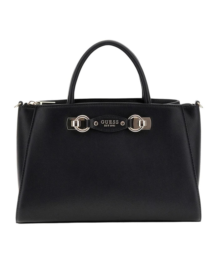 

Черная сумка-мессенджер Mimina для подруги Guess, черный