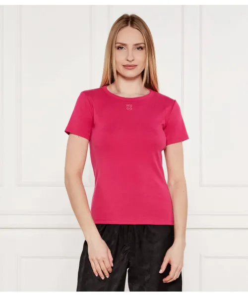

Футболка Делорис Regular fit Hugo, розовый