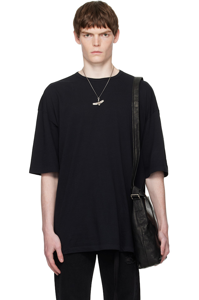 

Футболка Dieter 'диалог другого дня' Ann Demeulemeester, черный