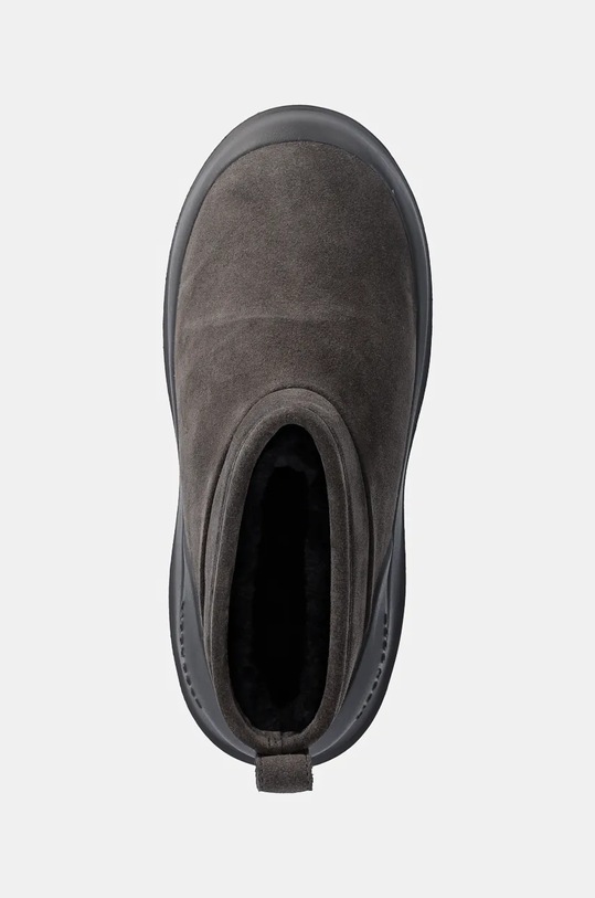 Зимние ботинки женские Moon Boot MB Luna низкие замшевые, серый — фото 4