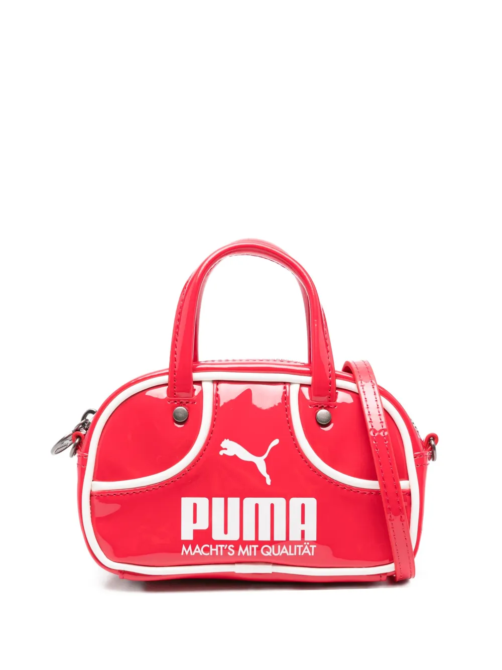 

Лакированная сумка Micro 1L Grip (1976 год) PUMA, красный