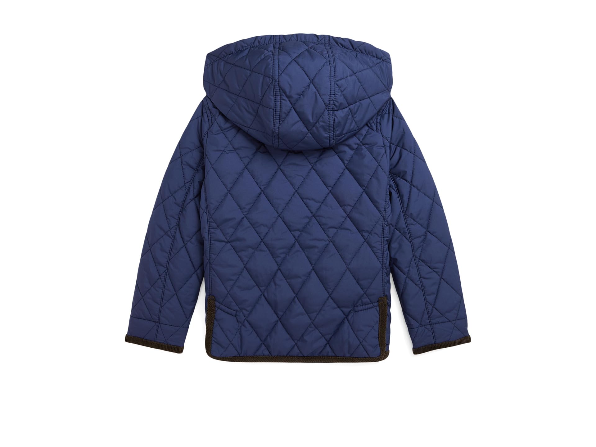 Куртка Polo Ralph Lauren Kids Hooded Barn Jacket, цвет Newport Navy — фото 2