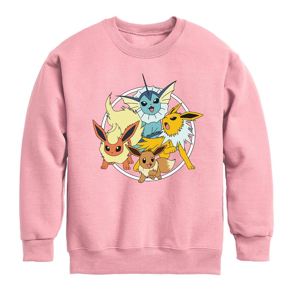 

Флис Pokemon Eevee Group для девочек Licensed Character, розовый