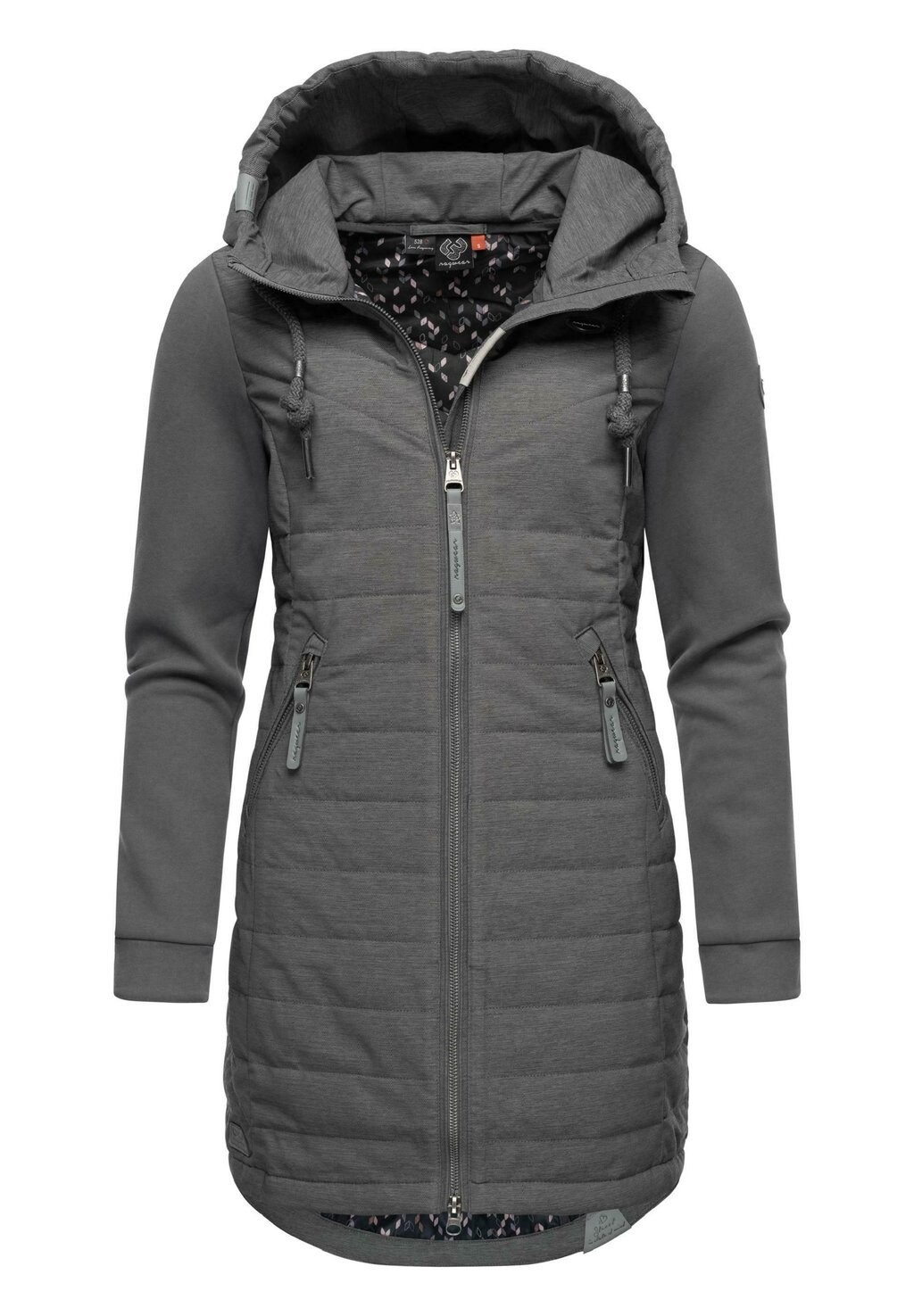 

Зимнее пальто ЛЮСИНДА Ragwear, серый
