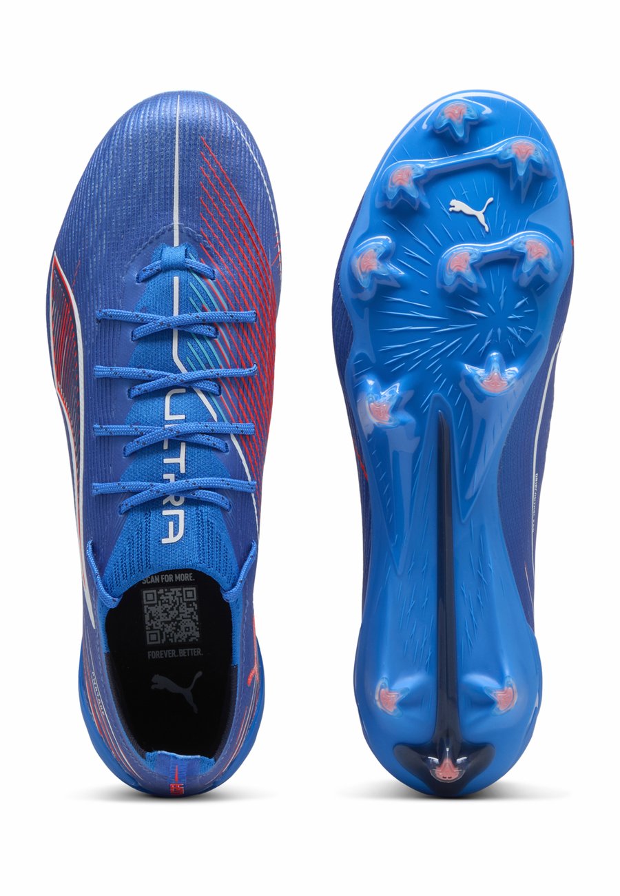 Кроссовки Puma ULTRA 6 ULTIMATE FG, Ultra Blue- White-Glowing Red/Blue — фото 4
