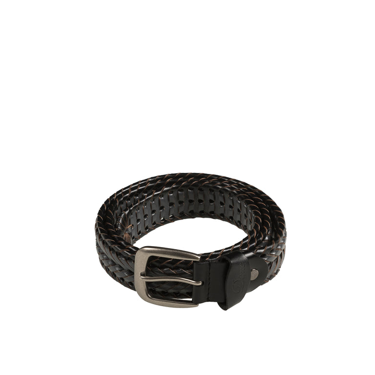 

Ремень braided leather belt Dime, черный