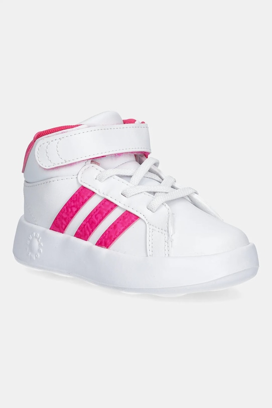 

Детские кроссовки Grand Court Mid Adidas, белый