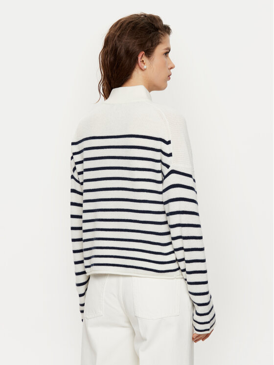 Свитер relaxed fit WW0WW44981 Tommy Hilfiger, белый — фото 3