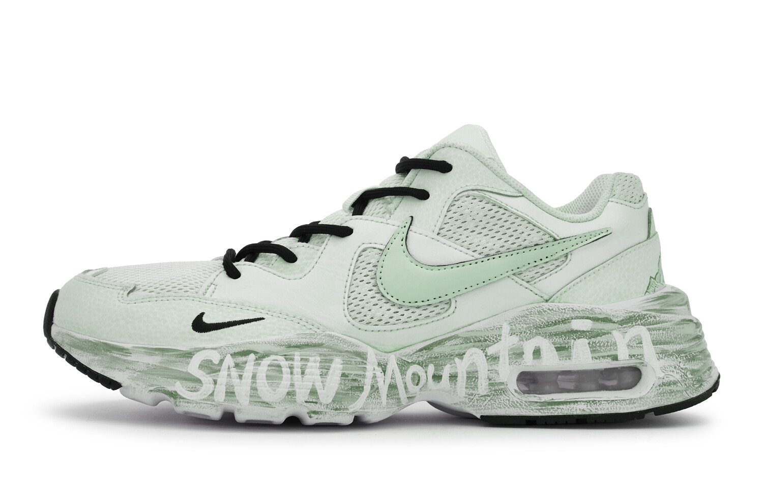 

Кроссовки Air Max Fusion женские с низким верхом, белые Nike