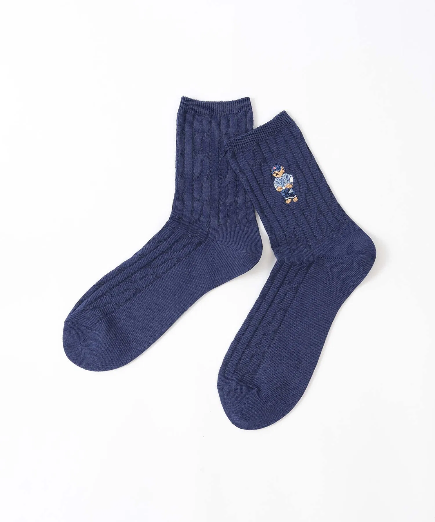 Носки средней высоты из органического хлопка POLO RALPH LAUREN Country Bear 02012511