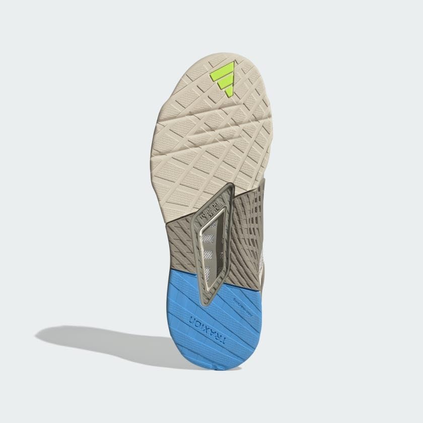 Кроссовки Adidas Unisex-Adult Dropset 3, белый/синий — фото 3