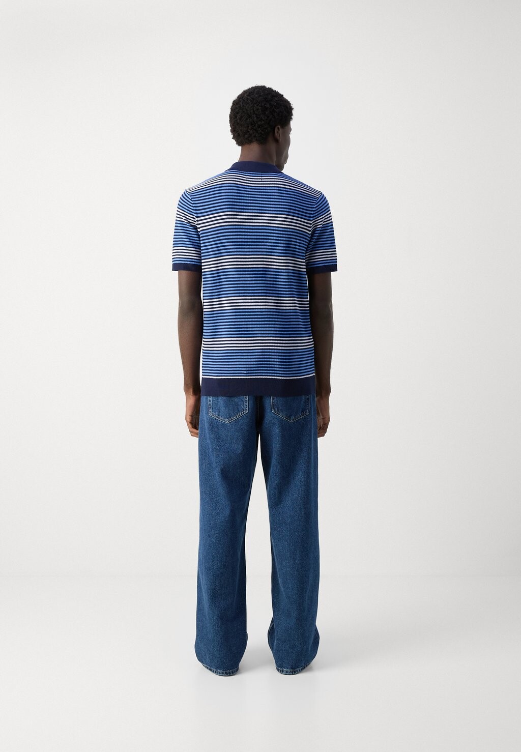 

Рубашка поло STRUCTURED STRIPE Scotch & Soda, синий