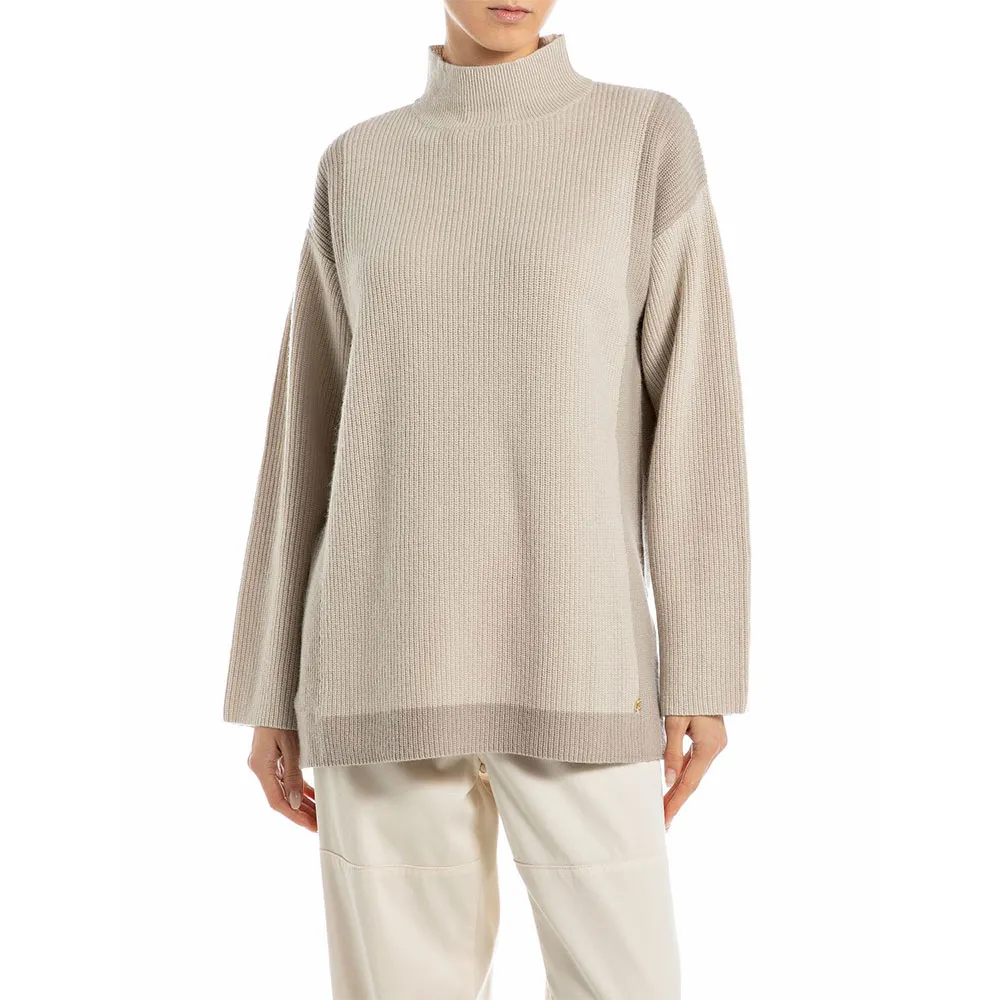 

Свитер Replay DK3925.000.G22726 high neck, бежевый