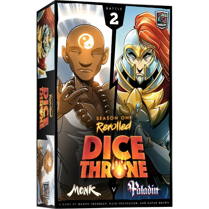 

Настольная игра Roxley Games Dice Throne: Season One - Monk vs Paladin