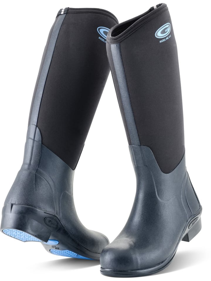 Резиновые сапоги Rideline Wellies Grubs, черный