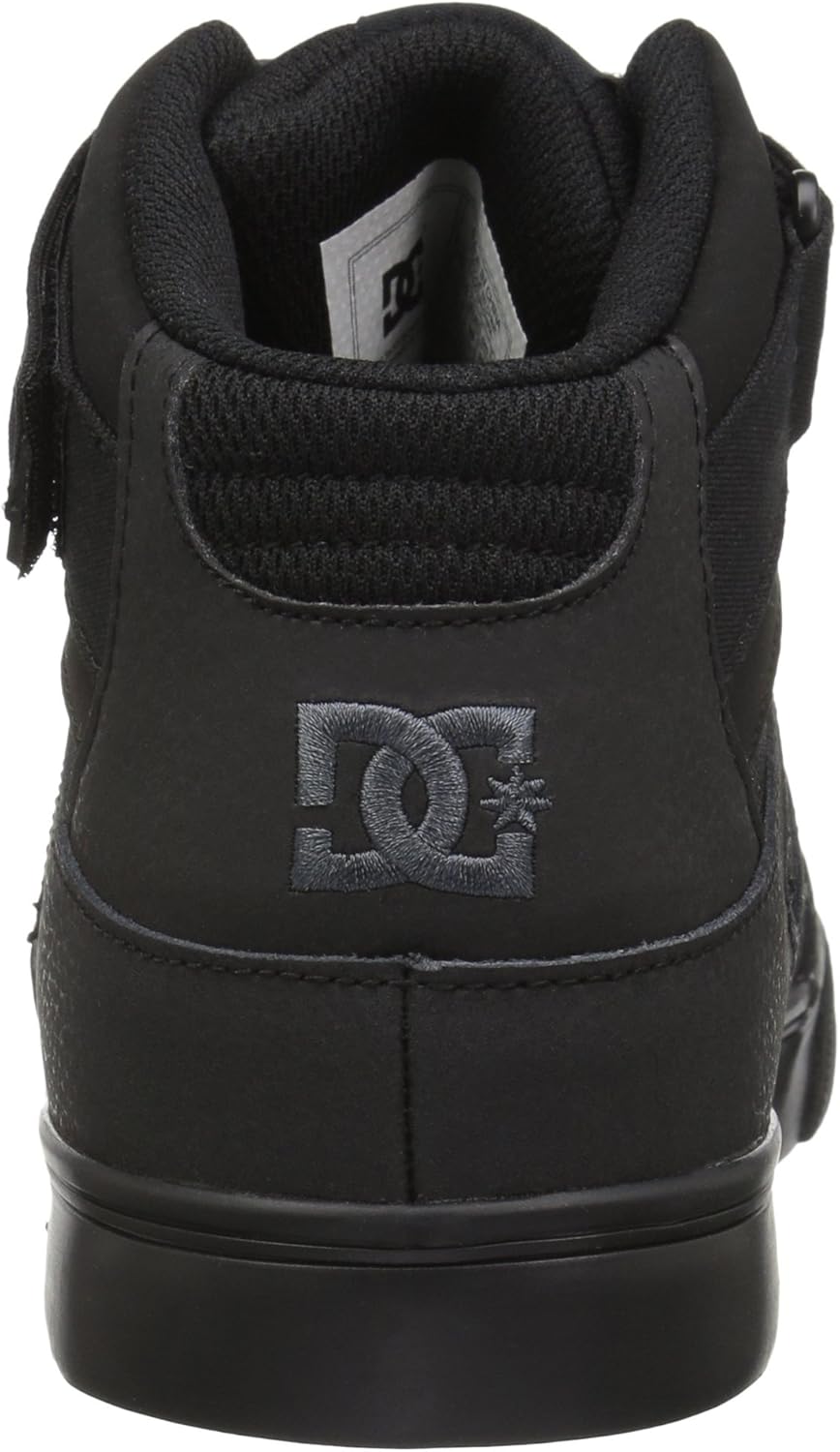 Детские высокие кеды DC Pure Hi Top, черный — фото 3