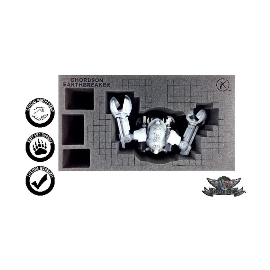 

6-дюймовые наёмники — колоссальный поднос «Землеразрушитель», Battle Foam - Privateer Press - Warmachine