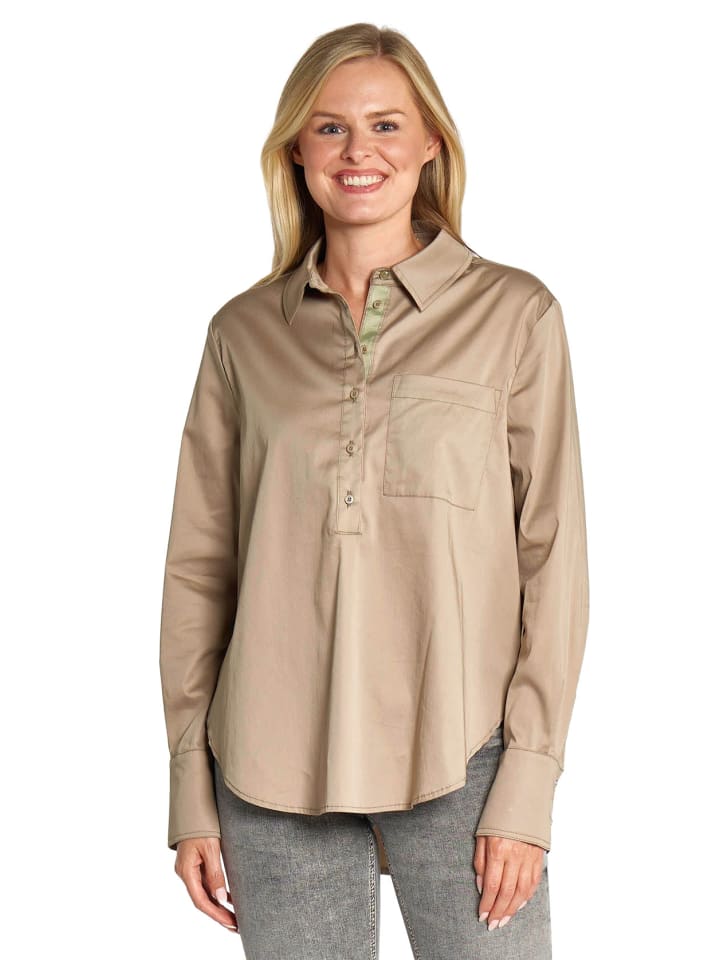 

Блузка ZHRILL, оливковый