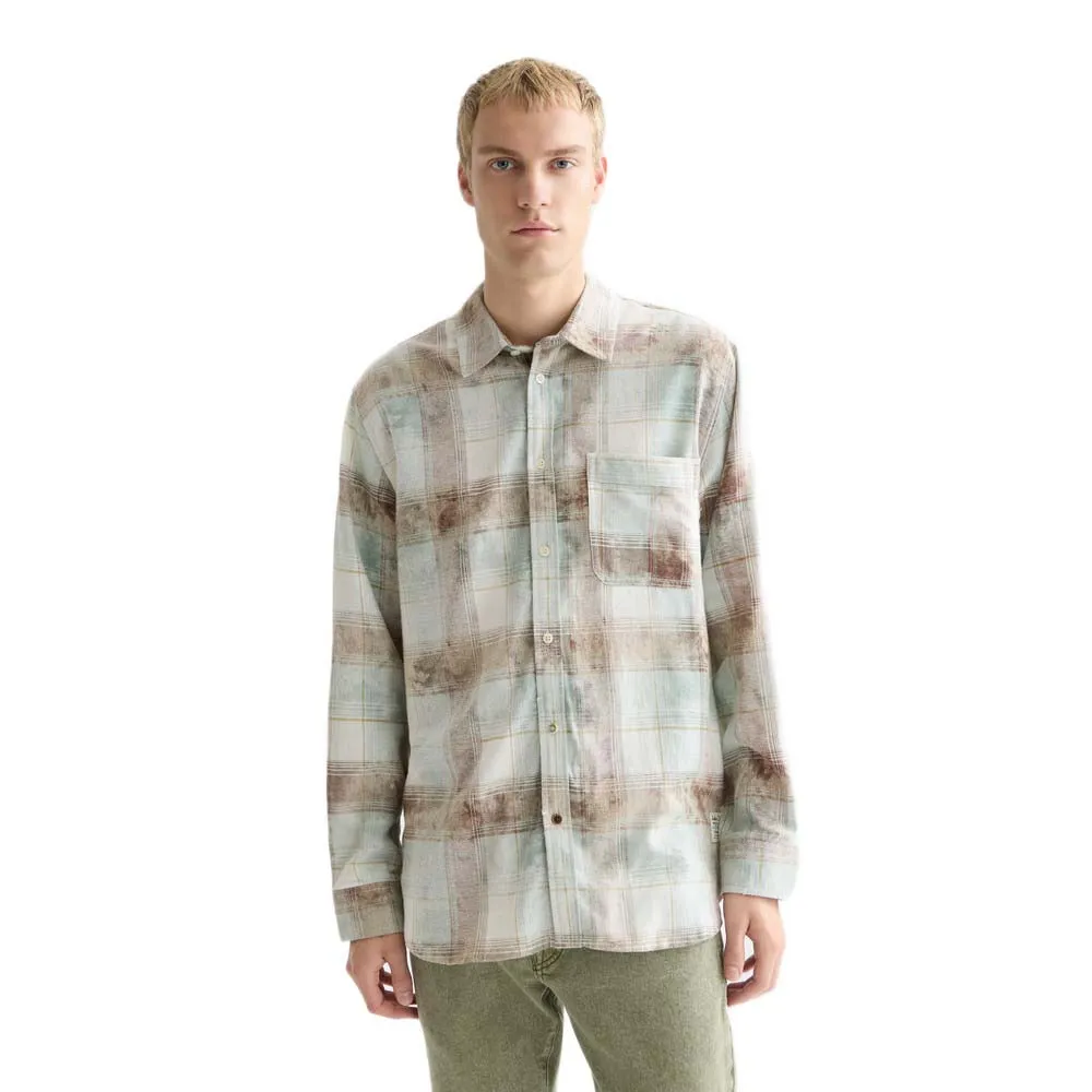 

Рубашка с длинными рукавами свободного кроя Scotch & Soda 182226, бежевый