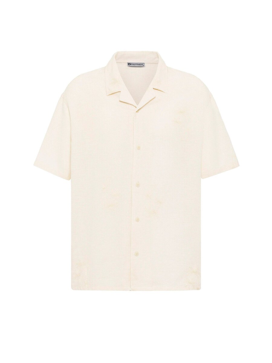 

Рубашка на пуговицах классического кроя Dandalo, от белого