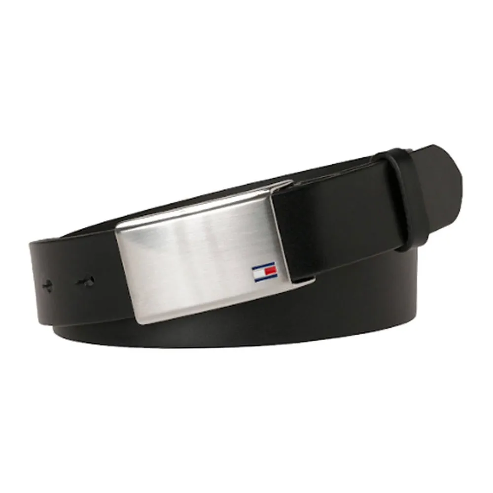 

Ремень Tommy Hilfiger Plaque Adjustable 35 mm, черный