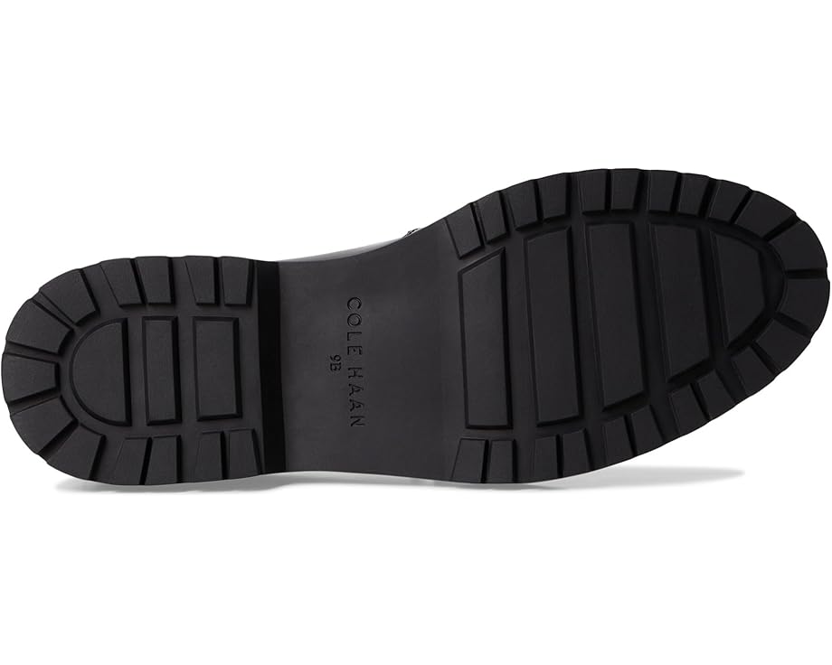 Лоферы Cole Haan Treena Lug Loafers, цвет Black Box Leather — фото 3
