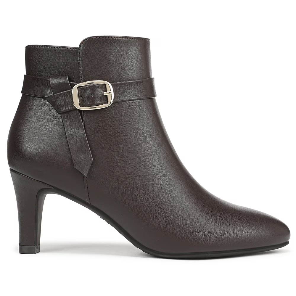 Ботильоны на трех застежках Guild 3 от Lifestride, dark chocolate smooth leather — фото 2