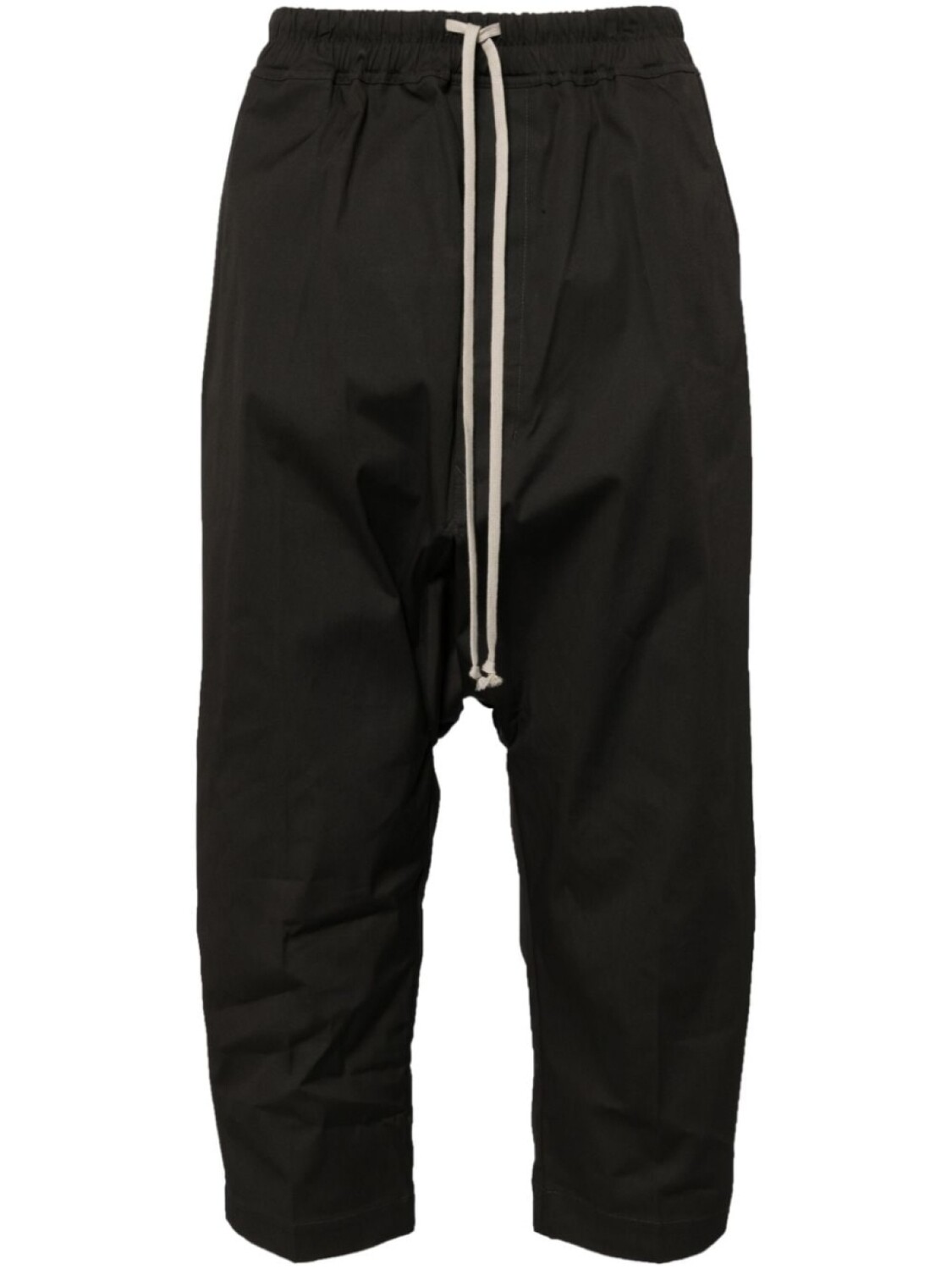 

Rick Owens укороченные брюки с кулиской, серый