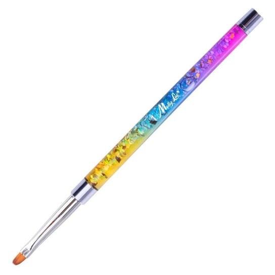

Овальная кисть для геля, Pro Gel Rainbow 7 мм, размер 2, № 1 Mollylac, Molly Lac