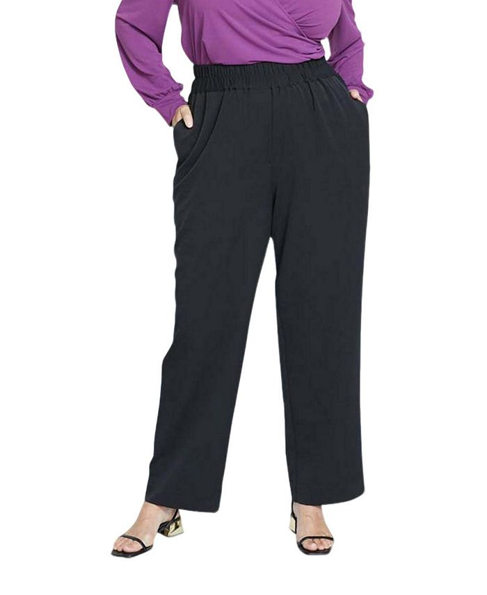

Женские брюки Henning x US Irving Plus Size Universal Standard, черный