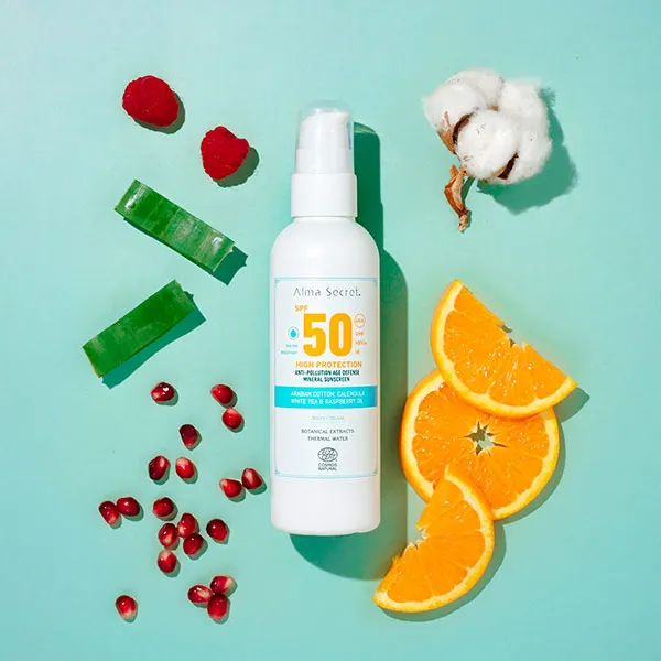Водостойкий солнцезащитный крем Crema Corporal Con Protección Solar SPF 50 Alma Secret, 200 ml — фото 3