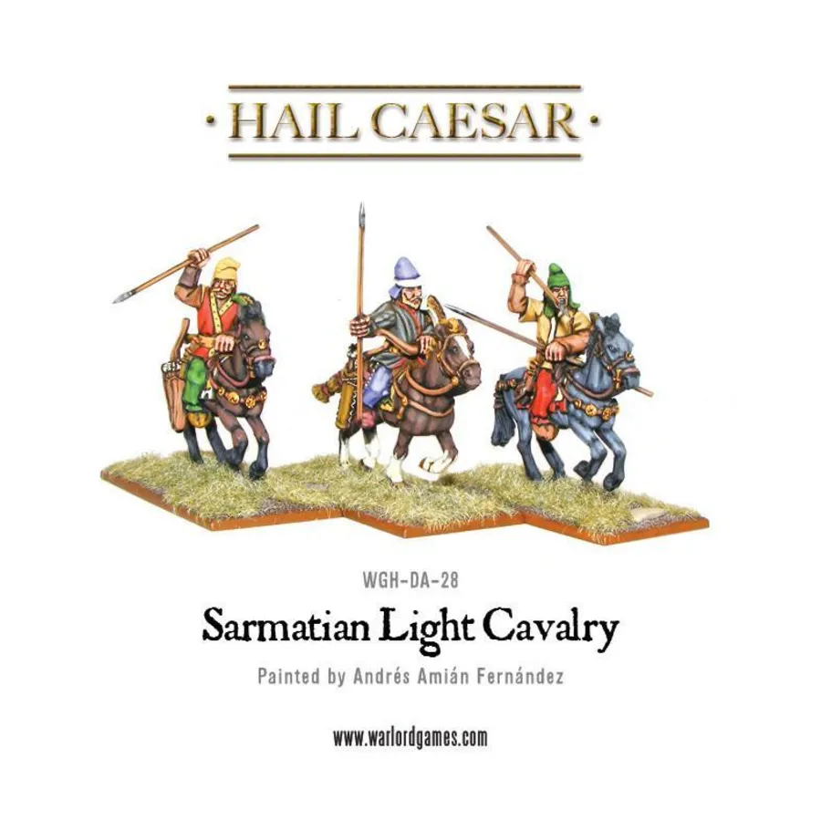 

Дакия и Сарматия – Сарматская легкая кавалерия, SPQR - Dacia & Sarmatia (28mm) (Warlord Games)