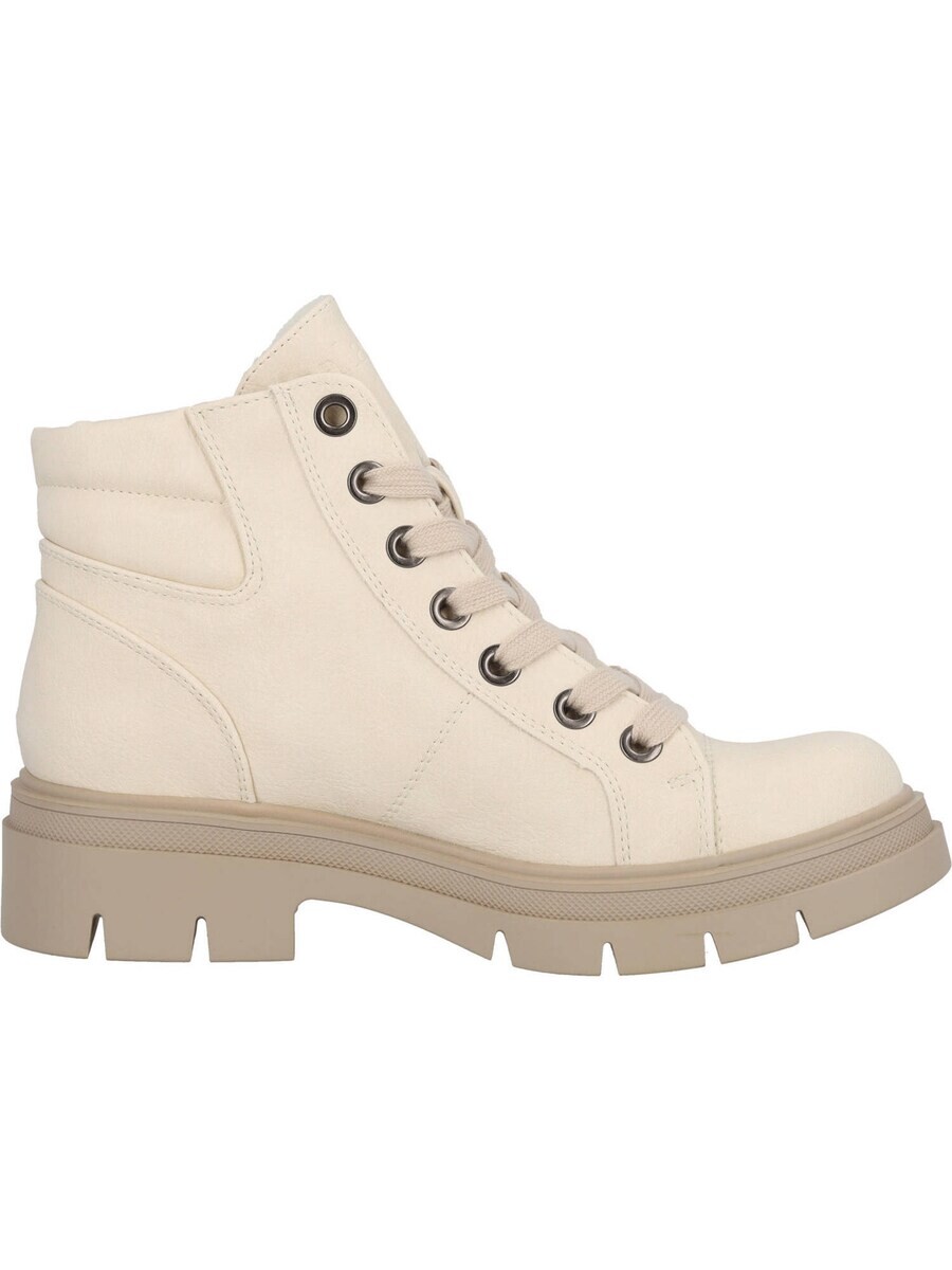Ботильоны на шнуровке Palado Lace-Up Ankle Boots Salnos, бежевый — фото 3