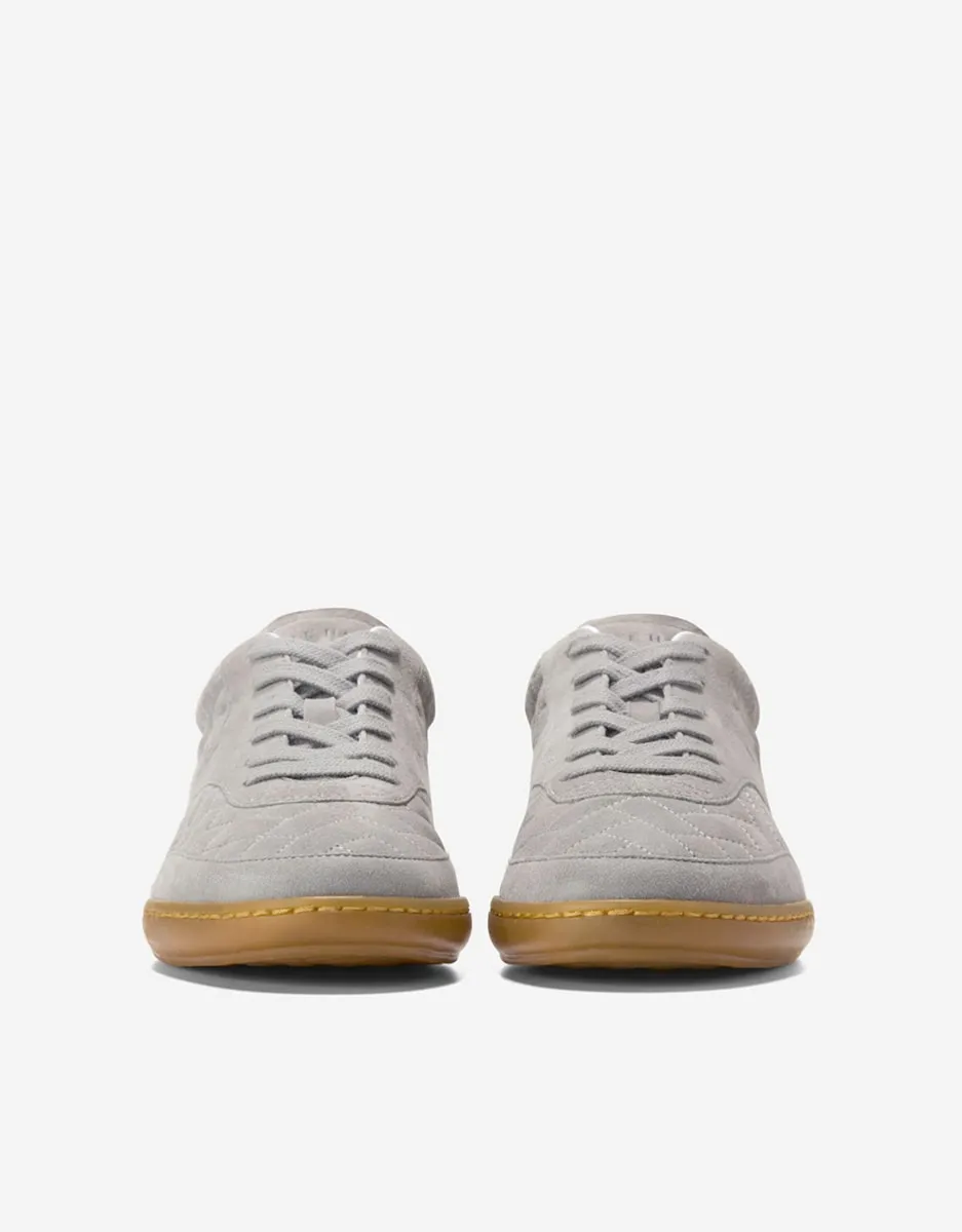 Женские кожаные кроссовки, сделанные из легкой и гибкой кожи Cole Haan, серый — фото 3