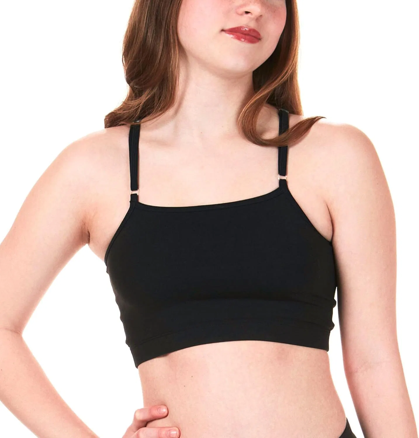 Топ Dragonwing Criss Cross Crop Top, Black