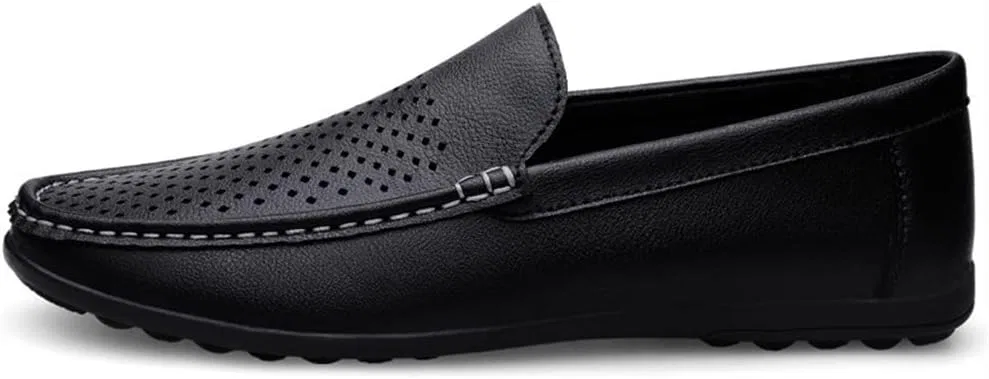 Мокасины кожаные, модель Men's Loafers, черный SayfuR — фото 3