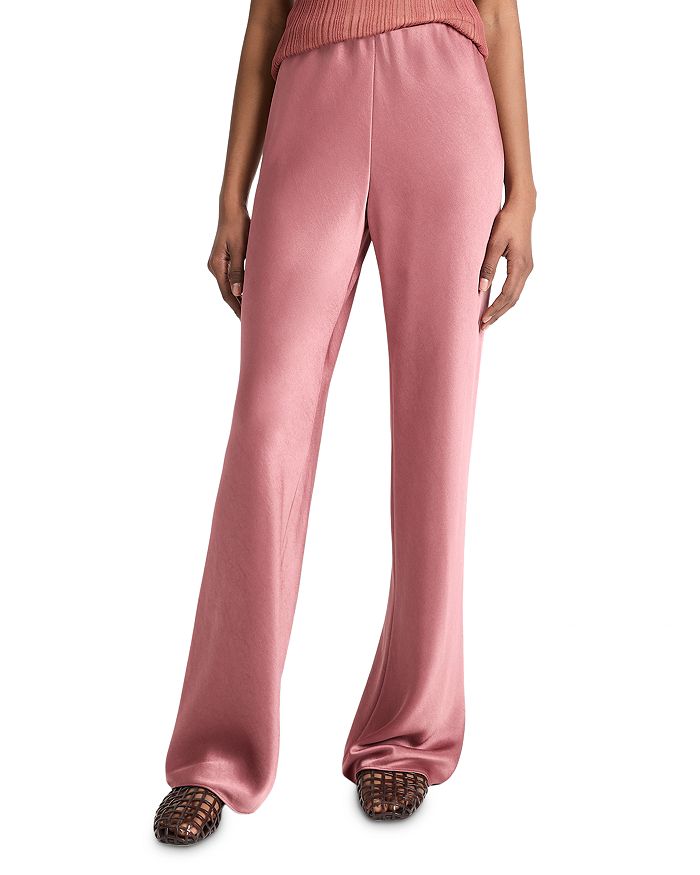 

Брюки Fluid Satin Bias Vince, розовый