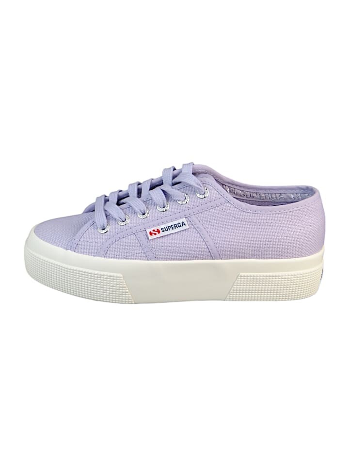 Кроссовки на шнуровке Superga — фото 3