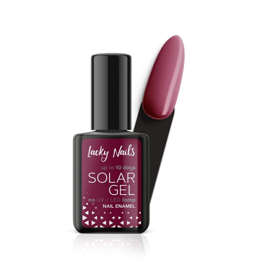 

ГЕЛЬ-ЛАК ДЛЯ НОГТЕЙ LACKY NAILS SOLAR, 13 AUBERGINE 10 МЛ inna