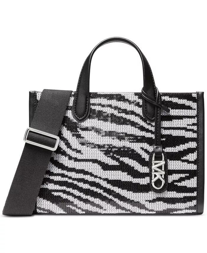 

Джиджи Смолл Восток-Запад Посыльный Michael Kors, черный