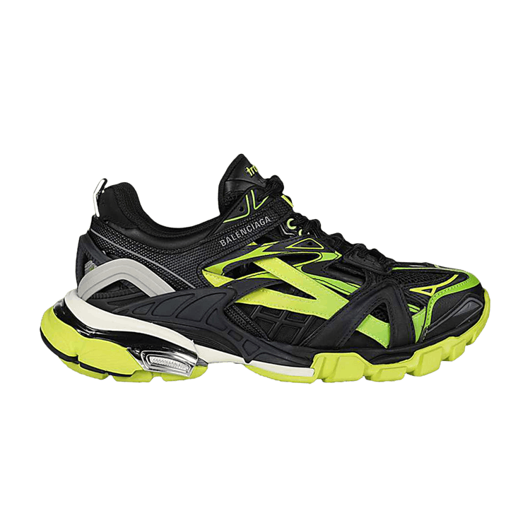 

Кроссовки Balenciaga Track.2 Trainer 'Black Yellow Green', черный