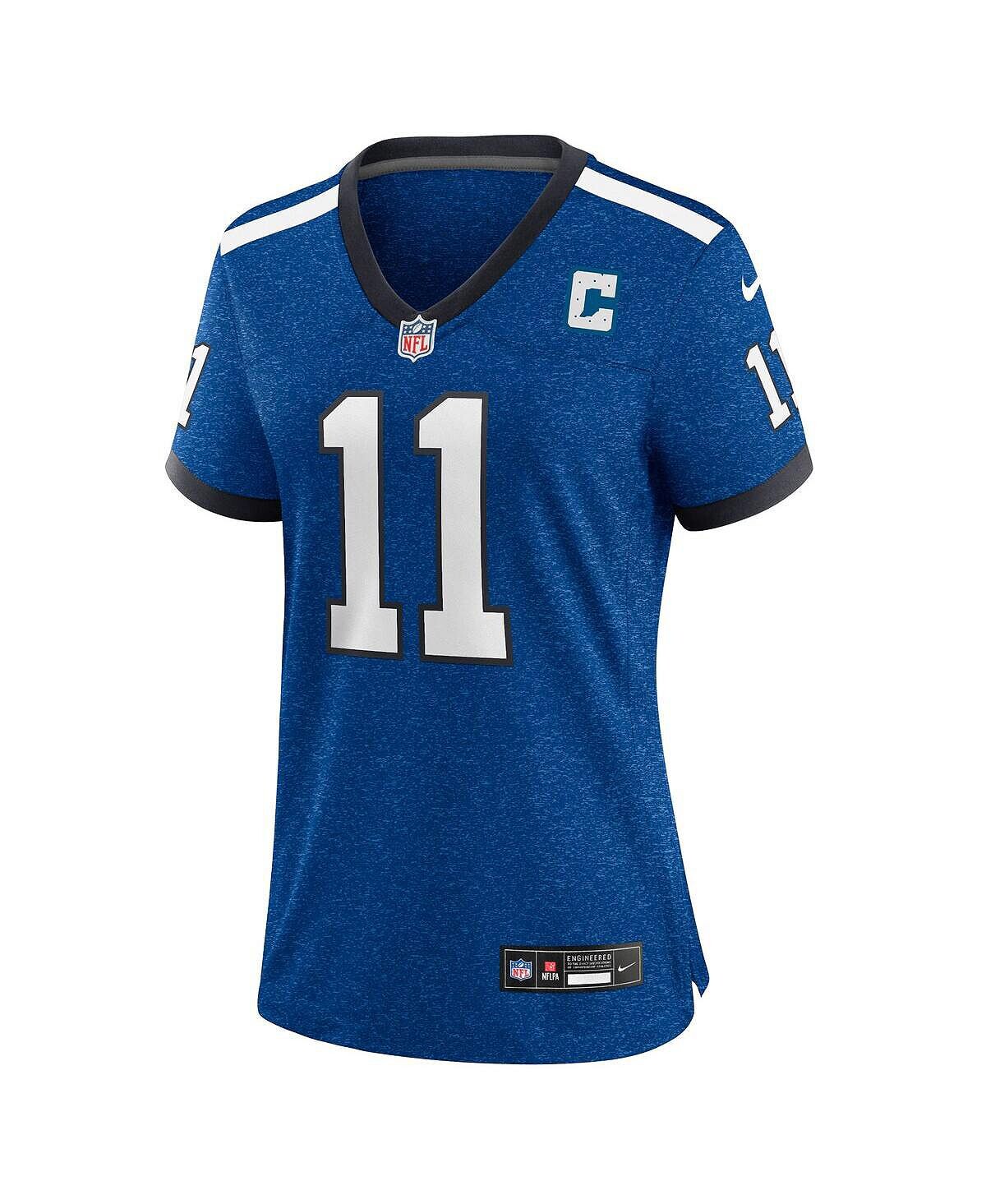Женская майка Майкла Питтмана младшего Royal Indianapolis Colts Indiana Nights Alternate Game Nike — фото 3