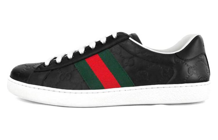 

Кроссовки GUCCI Ace 'Black Logo', Серый, Кроссовки GUCCI Ace 'Black Logo'